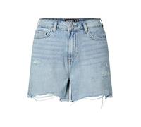 PIECES Women's PCSUMMER HW DEST LB Shorts NOOS, Light Blue (Light Blue Denim), M