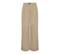 PIECES Pcthelma Hw Pants Noos Women's, Irish Cream., M