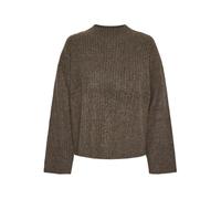 PIECES Pctulle LS High Neck Knit Pwp BC, Morel., XS