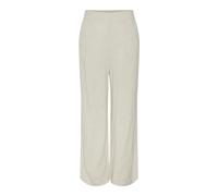 PIECES Pcvinsty Hw Linen Trousers Noos BC Women's Linen Trousers, Oatmeal, M / 32L