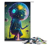 Pieces Puzzle Gifts Alien Monster Jigsaw Puzzles Challenging Brain Teaser for Teenagers Family Game Night Fun 1000 PCS(75x50cm)
