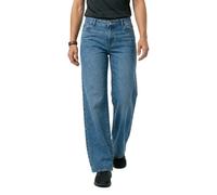 Pieces Selma Mb New Wide Leg Low Waist Jeans Blue 30 / 32 Woman