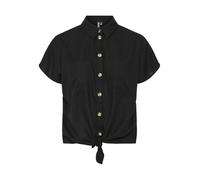 PIECES Female Short-Sleeved Shirt PCPIA, Black, M