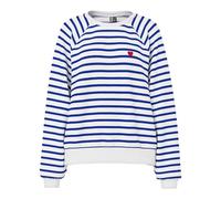 PIECES Sweatshirt PCGRETA Embroidery XL, Cloud Dancer2, XL White