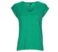 Pieces T shirt PCBILLO TEE LUREX STRIPES in Green EU XL
