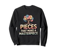 Pieces That Make A Masterpiece Healing Mosaic Tree Sweatshirt