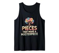 Pieces That Make A Masterpiece Healing Mosaic Tree Tank Top