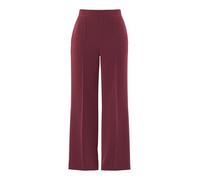 PIECES Wide-Leg Trousers PCBOZZY Striped M, Tawny Port, M Red