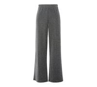 PIECES Wide-Leg Trousers PCJINA Glitter S, Black 1, S