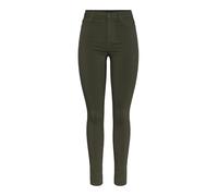 PIECES Women's Female Jeggings Pchighskin Hw, Forest Night, M