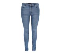 PIECES Women's Jeans, Medium Blue (Medium Blue Denim), L / 32L