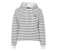 Pieces Womens/Ladies Chilli Striped Long-Sleeved Hoodie GT61172