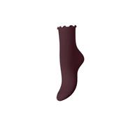 PIECES Women's Pcafia Noos Socks, Tawny Port, One Size