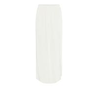 PIECES Women's Pcanora Hw Ankle Skirt Bc Maxi, Cloud Dancer, S