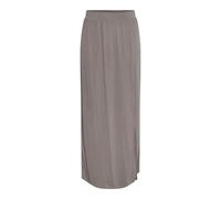 PIECES Women's Pcanora Hw Ankle Skirt Bc Maxi, Coca Mocha, M