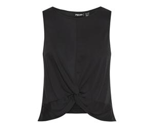 PIECES Women's Pcanora SL Knot Top BC Tank Top, Black, L