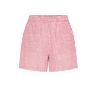 Pieces Women's Pcapia Hw Mm Shorts, Pink Lemonade/Stripes: Bright White, L