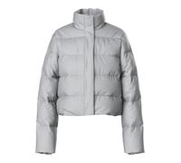 PIECES Women's Pcbee Highneck Cropped Puffer Jacket Mm, Ultimate Grey, XS