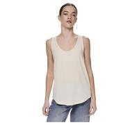 PIECES Women's Pcbillo Noos Bc Tank Top, Bright White/Detail: Gold Lurex, XS