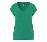 PIECES Women's PCBILLO TEE Lurex Stripes NOOS T-Shirt, Pepper Green, XS