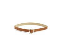 Pieces Women's PCBONNA JEANS BELT NOOS Belt, Brown Cognac Detail: Gold Buckle, 95