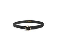 Pieces Women's PCBONNA JEANS BELT NOOS Belt, Detail: Gold Buckle/Black, 90