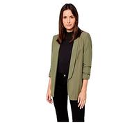 PIECES Women's Pcbosella 3/4 Blazer Noos Blazer, Deep Lichen Green, M