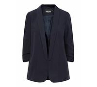 Pieces Women's Pcbosella 3/4 Blazer Noos Blazer, Night Sky, L