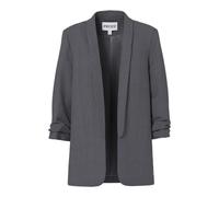 PIECES Womens Pcbosella 3/4 Pinstripe Blazer Noos Bc, Magnet, M UK