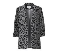 Pieces Boss 3/4 Printed Blazer Grey M Woman