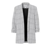 PIECES Women's Pcbosella 3/4 Printed Blazer Noos, Black/AOP: Check, 10