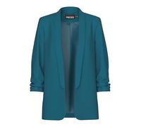 PIECES Women's PCBOSS 3/4 Blazer NOOS, Deep Lagoon, S