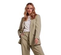 PIECES Women's PCBOZZY LS Loose Blazer NOOS BC, Tea, 18
