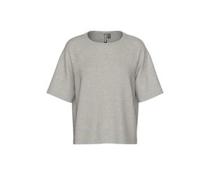 PIECES Womens Pcbree Ss O-Neck Knit Noos Bc, Crockery, XL UK