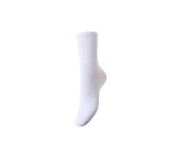 PIECES Women's Pccally Noos BC Socks, bright white, One Size