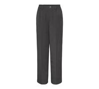 PIECES Women's Pccamil Hw Wide Pant Noos, Dark Grey Blend, S / 30L