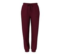 PIECES Womens Pcchilli Hw Sweat Pants Noos Bc, Tawny Port, L UK