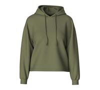 PIECES Women's Pcchilli LS Hoodie Noos Bc Hooded Sweatshirt, Deep Lichen Green, M