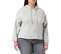 PIECES Womens Pcchilli Ls Hoodie Noos Bc Sweatshirt, Light Grey Mix, M UK