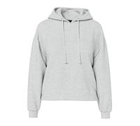 PIECES Womens Pcchilli Ls Hoodie Noos Bc Sweatshirt, Light Grey Mix, S UK