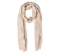 PIECES Women's Pccilja Long Scarf Noos BC Scarf, White Pepper, One size
