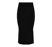 PIECES Women's Pccrista Hw Midi Knit Skirt Noos Bc