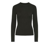 PIECES Women's Pccrista LS O-Neck Knit Noos Bc Jumper, Forest Night, XS