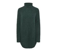PIECES Women's Pcellen Ls Long Knit Noos Bc Pullover Sweater, Trekking Green, XL