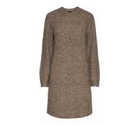 PIECES Women's Pcellen LS O-Neck Knit Dress Noos Bc, Fossil, M