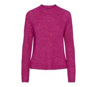 PIECES Women's Pcellen LS O-Neck Knit Noos Bc Jumper, Festival Fuchsia, L
