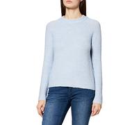 Pieces Women's PCELLEN LS O-Neck Knit NOOS BC Pullover Sweater, Kentucky Blue, M