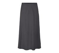 PIECES Women's Pcfranan Hw Ankle Skirt Noos Bc, Magnet, L