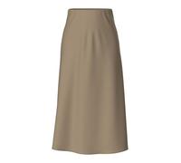 PIECES Women's Pcfranan Hw Midi Skirt Noos Bc, Fossil, XS