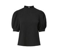 PIECES Women's Pcjamal 2/4 High Neck Top JRS Bc, Black, L